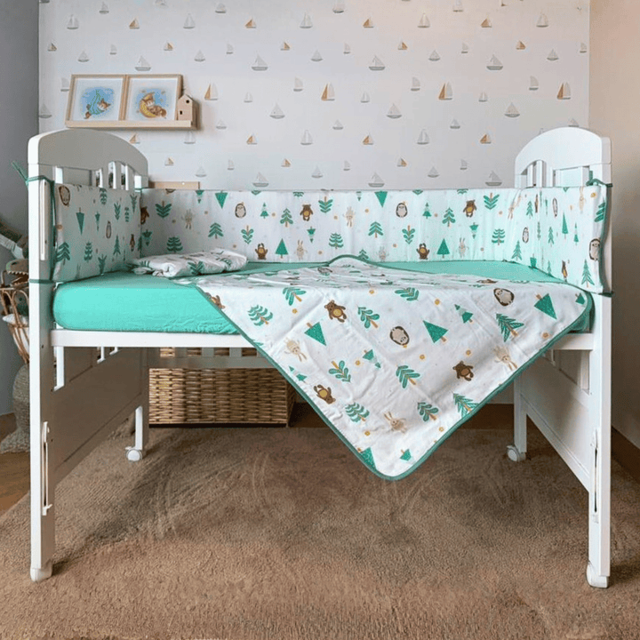 [Jarrons & Co] Happy Cot Bumper Set (2PCS) - Various Designs
