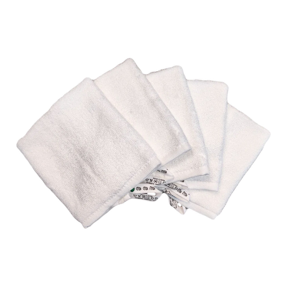 Moo Moo Kow Crok Crok Frokβ’ Bamboo Wash Cloth (Bundle of 5) β Jarrons & Co.