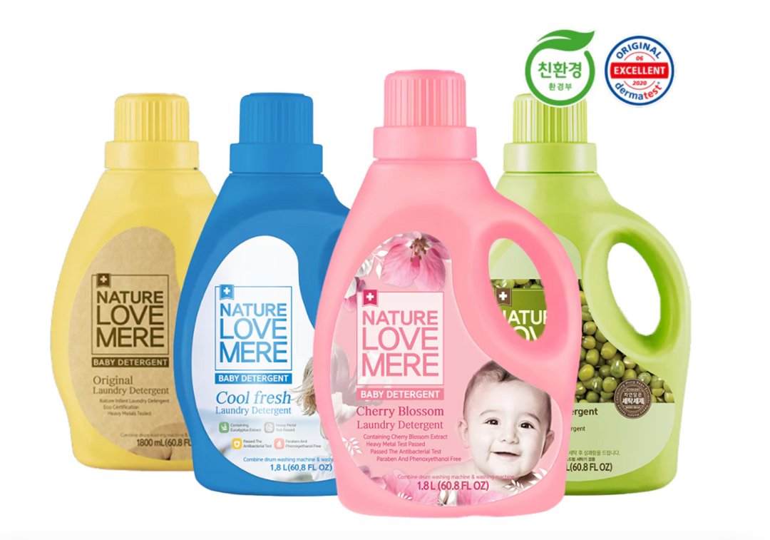 Nature Love Mere Laundry Detergent & Softener | Mung Bean