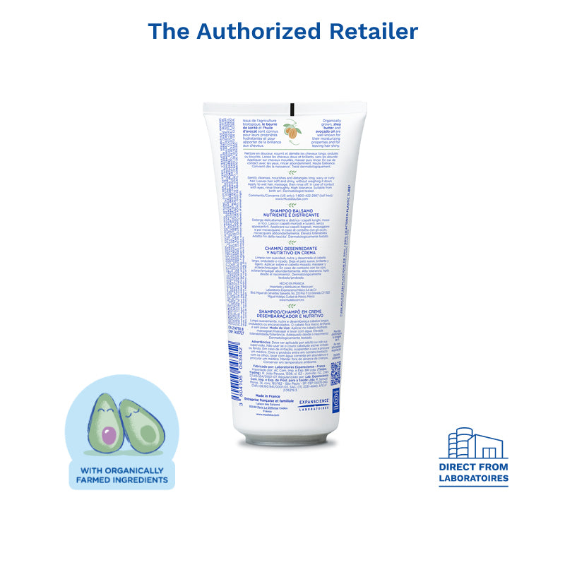 Detangling & Nourishing Cream Shampoo - 200ml