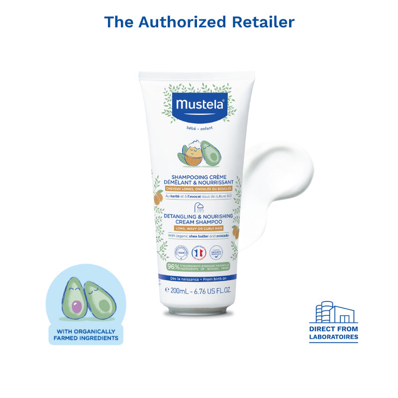 Detangling & Nourishing Cream Shampoo - 200ml