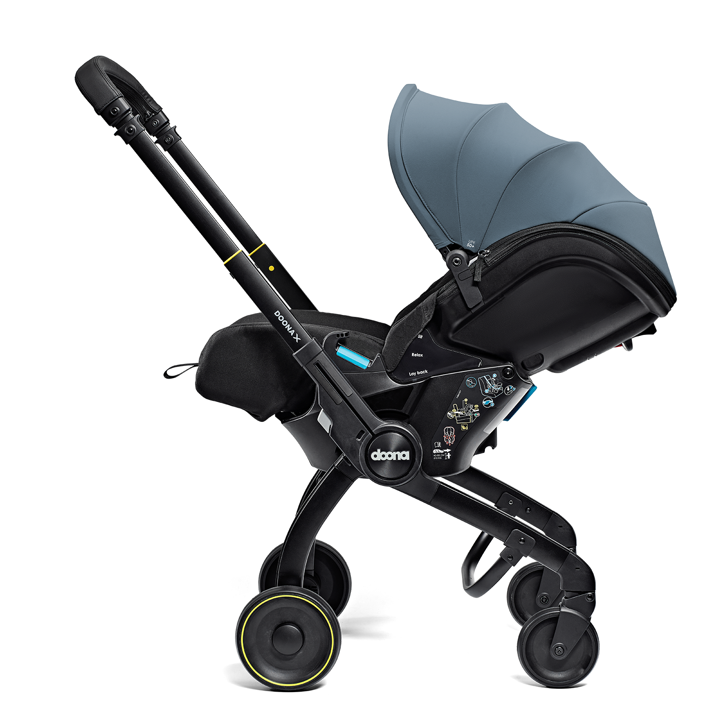 Doona X Car Seat & Stroller - Ocean Blue – Jarrons & Co.