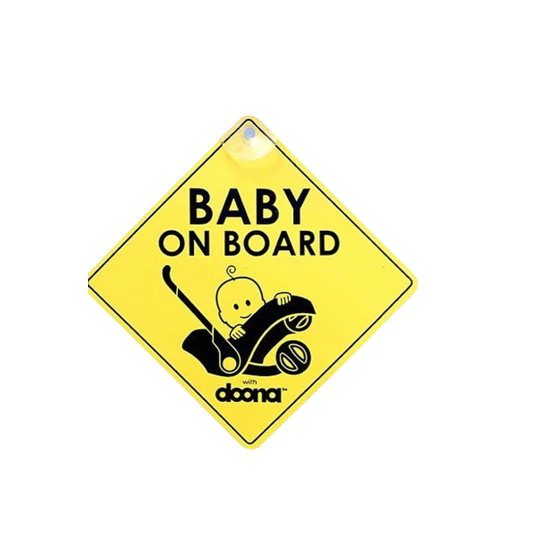 DOONA "BABY ON BOARD" CAR DECAL (NOT FOR SALE)