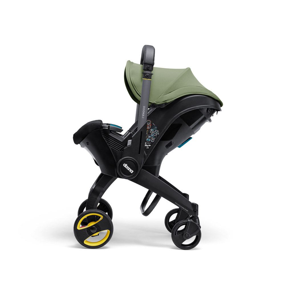 Doona I Infant Car Seat Stroller - Desert Green
