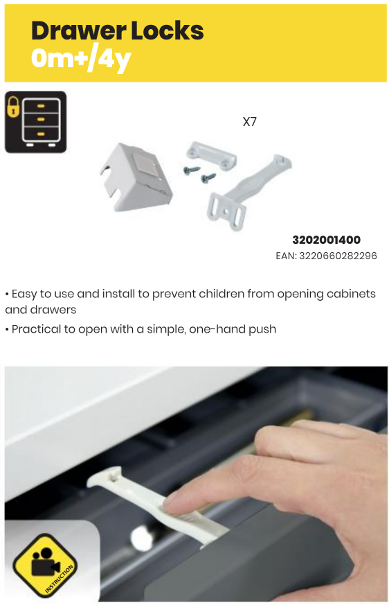 Safety 1st Furniture Lock Series