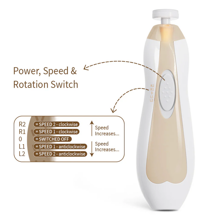 Haakaa Electric Nail Care Set