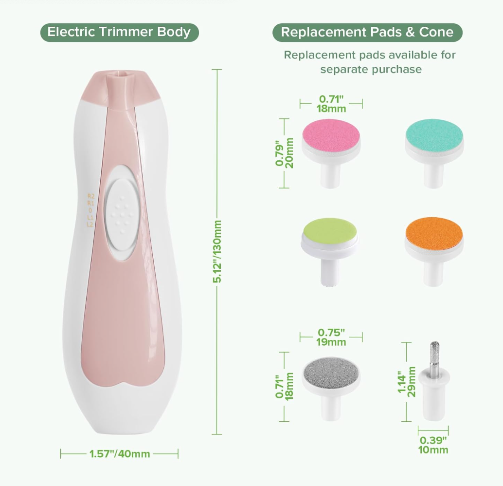Haakaa Electric Nail Care Set