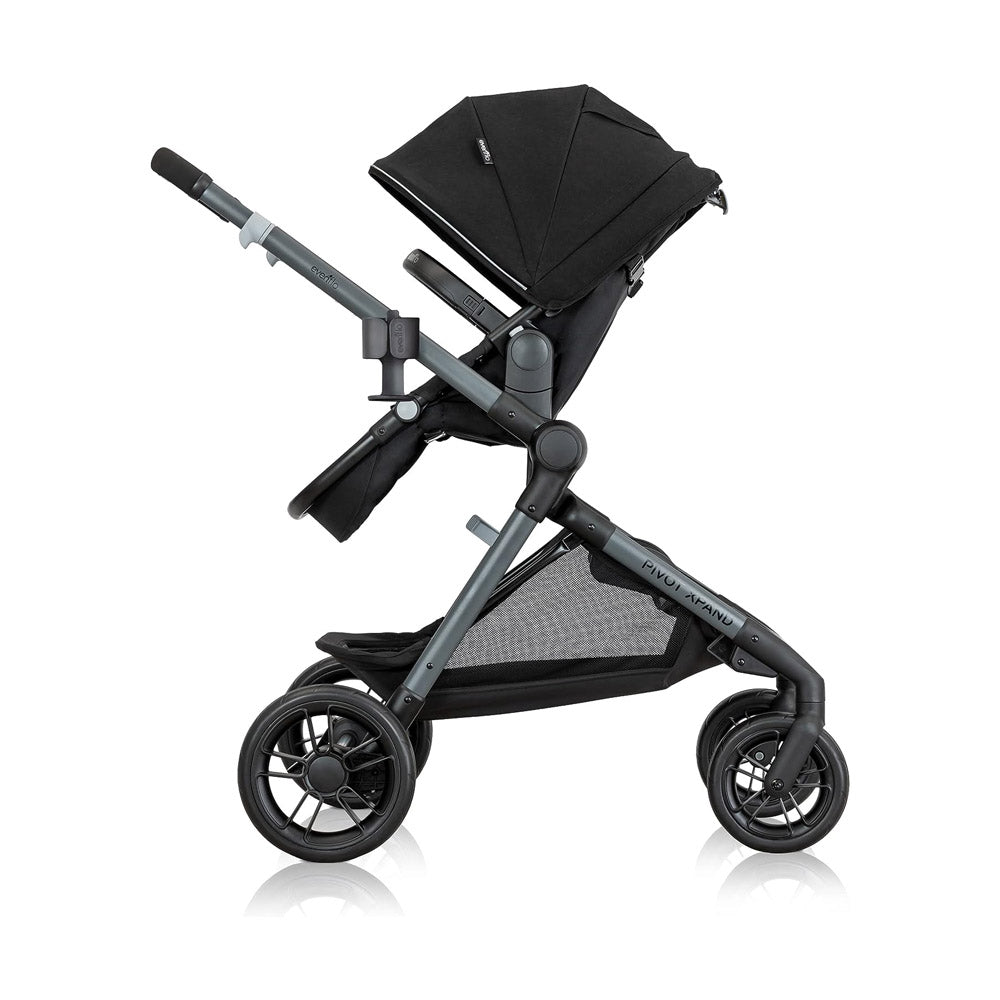 Evenflo Pivot Xpand™ Travel System w/ LiteMax Infant Car Seat - Ayrshire Black (Online Exclusive)