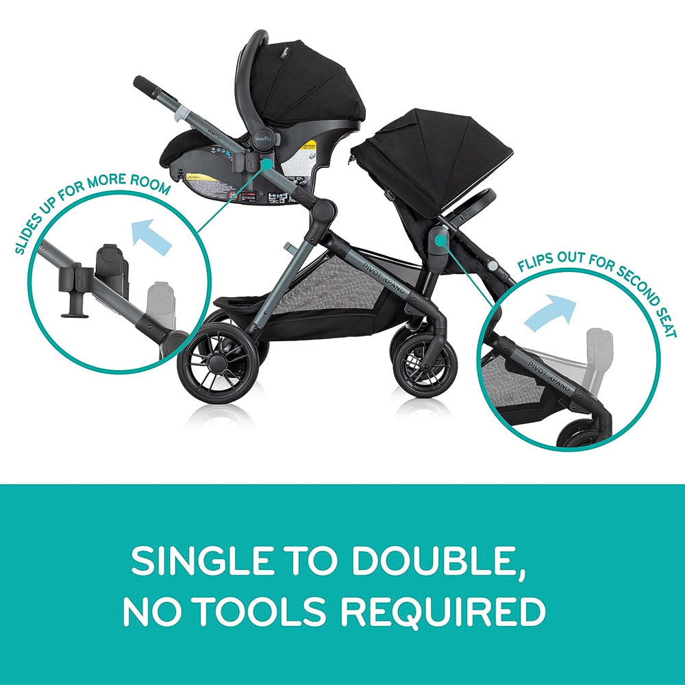 Pivot Xpand Stroller Evenflo In Stroller Evenflo Pivot Xpand