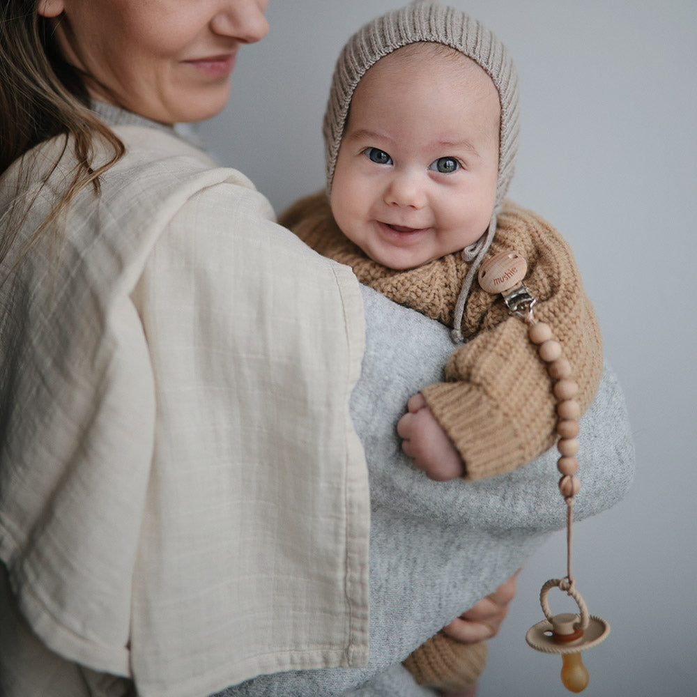 FRIGG Rope Latex Baby Pacifier (Set of 2) (0 - 18M) - 3 Colors ...