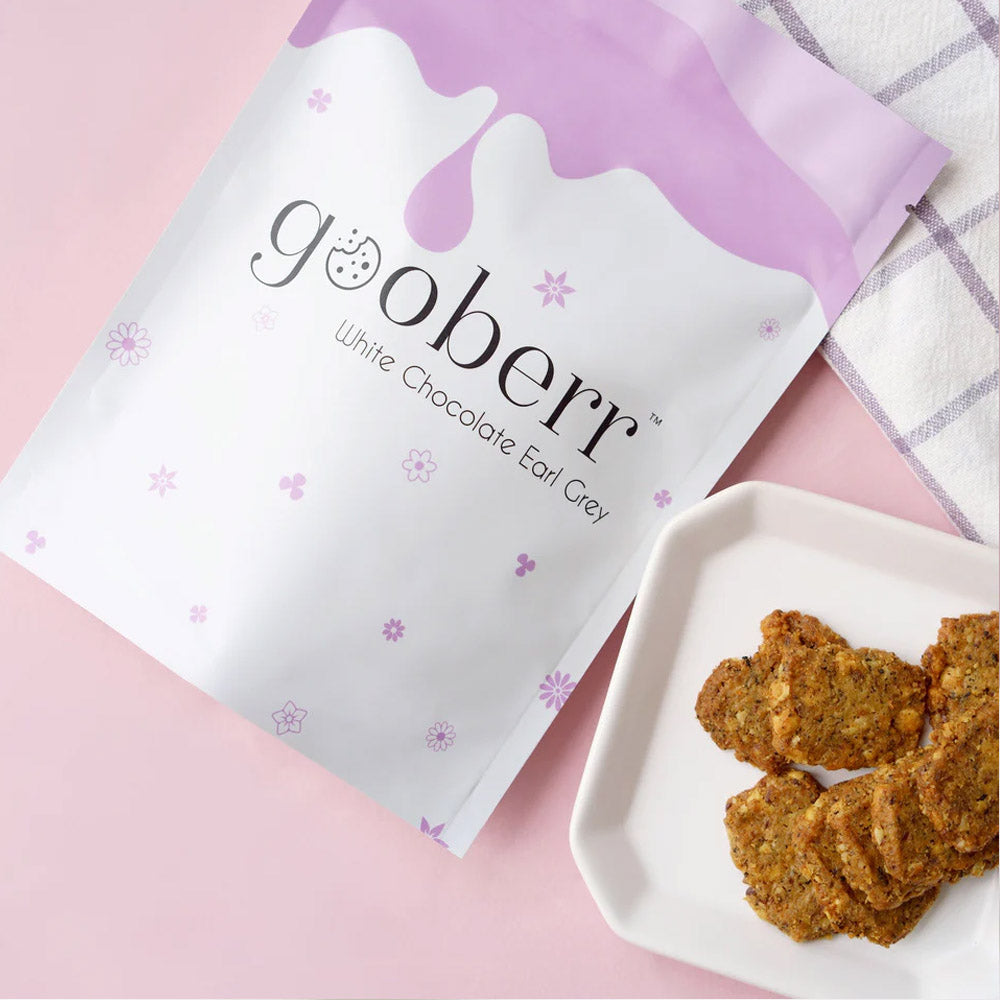 Gooberr White Chocolate Earl Grey Lactation Cookies (200g)