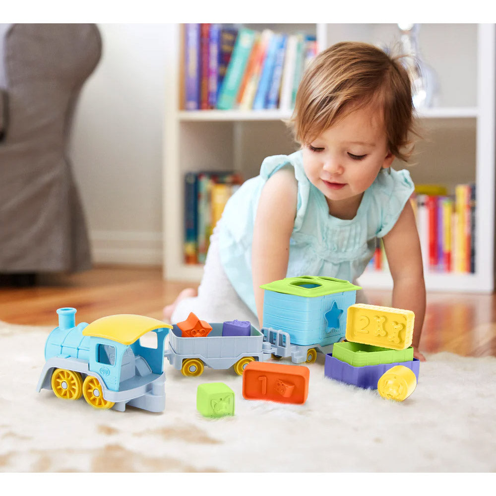 Green Toys® Stack & Sort Train
