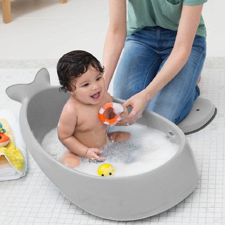 Skip Hop MOBY® Smart Sling™ 3-Stage Tub - Blue / Grey / White