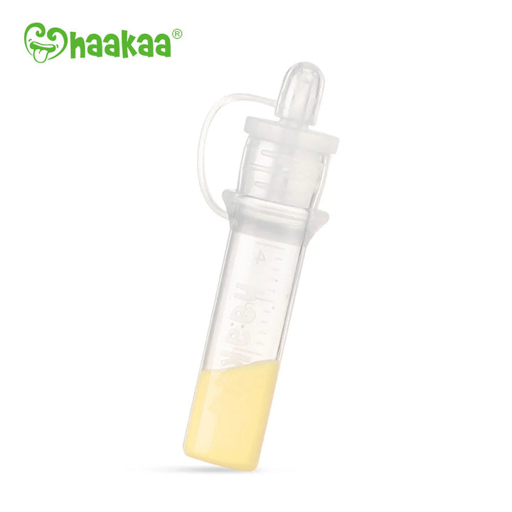 Haakaa Pre-sterilised Silicone Colostrum Collector Feeding Pack - 6pcs