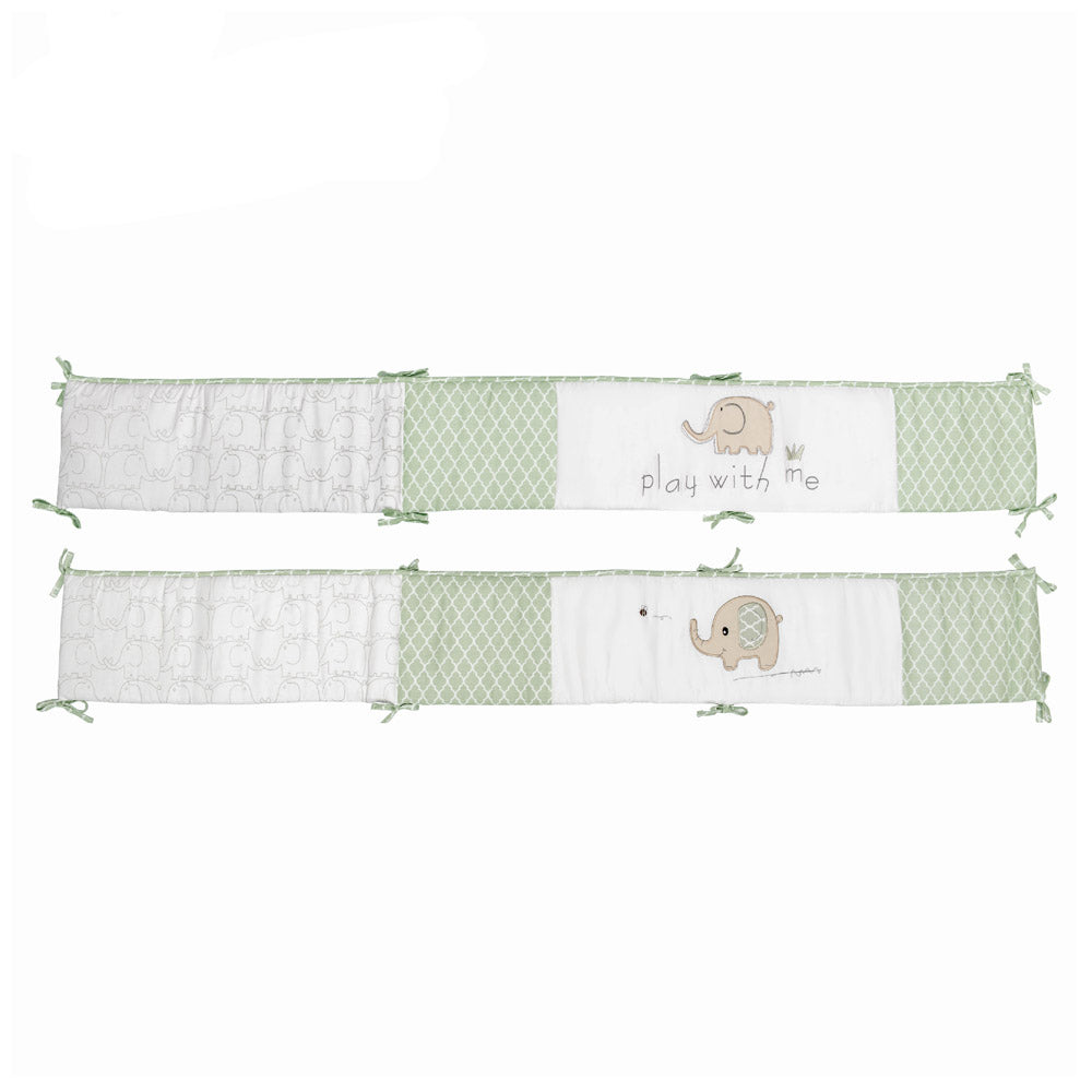 Happy Cot 100% Cotton Full Baby Bumper Set - Eleplay