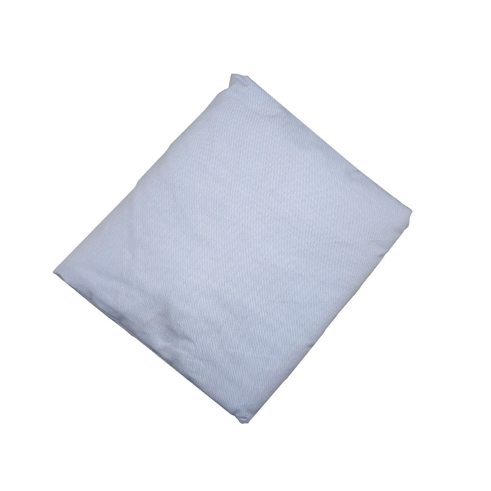Happy Cot 100% Cotton Fitted Sheet - Plain Blue