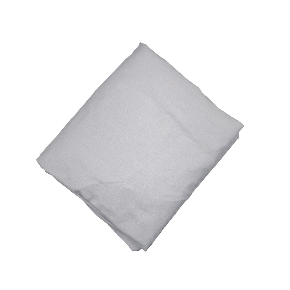 Happy Cot 100% Cotton Fitted Sheet - Plain Grey
