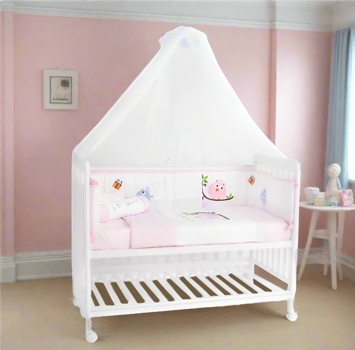 Happy Cot Happy Wonder+ 5-in-1 Convertible Baby Cot - Free Mosquito Net