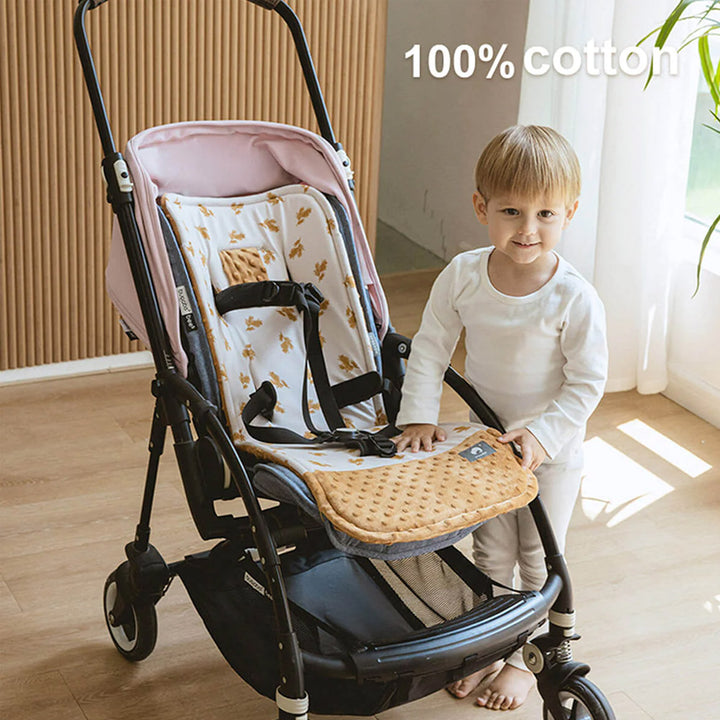 Housbay 100% Cotton Stroller Liner - 4 Designs