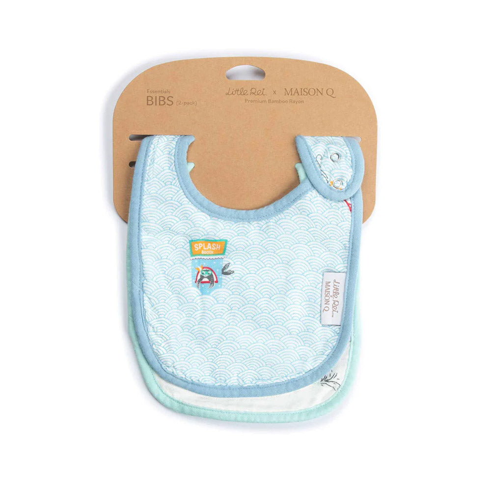 Little Rei x Maison Q Bib (2pcs) - 2 Designs