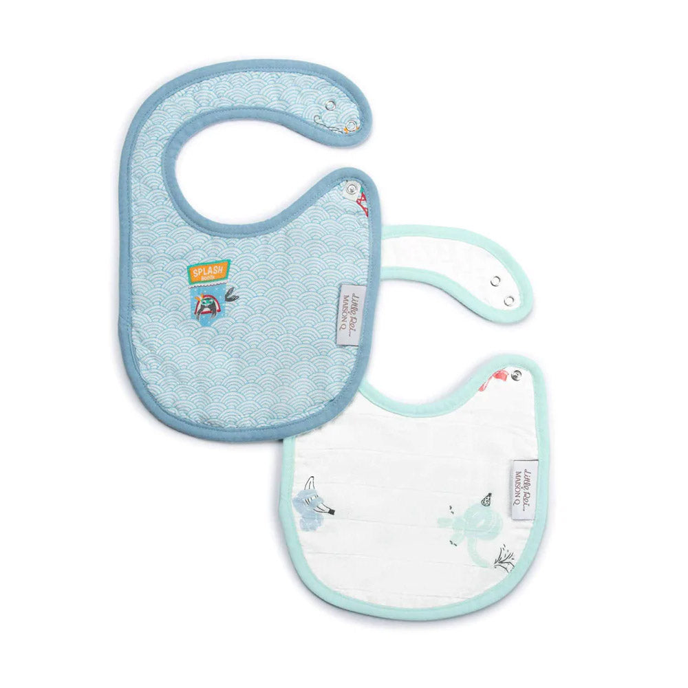 Little Rei x Maison Q Bib (2pcs) - 2 Designs