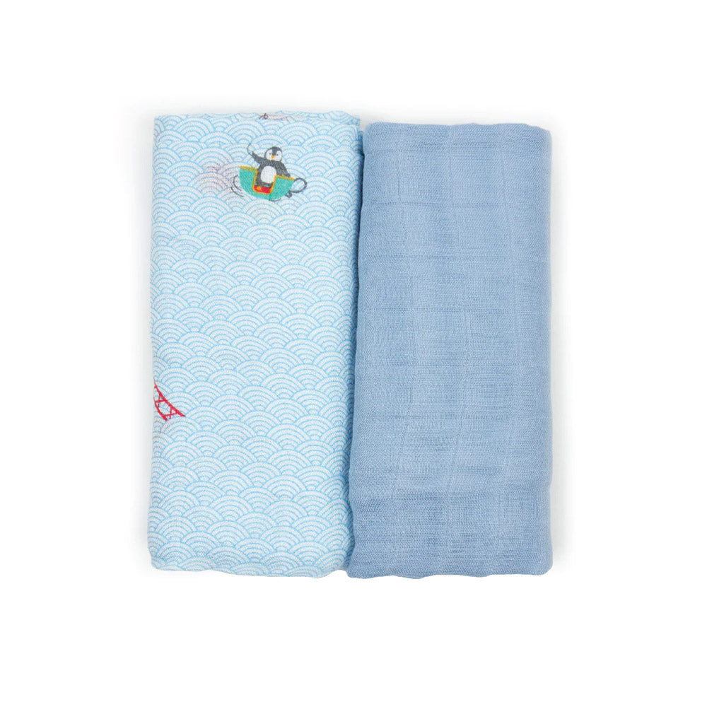 Little Rei x Maison Q Swaddle (2pcs) - 4 Designs