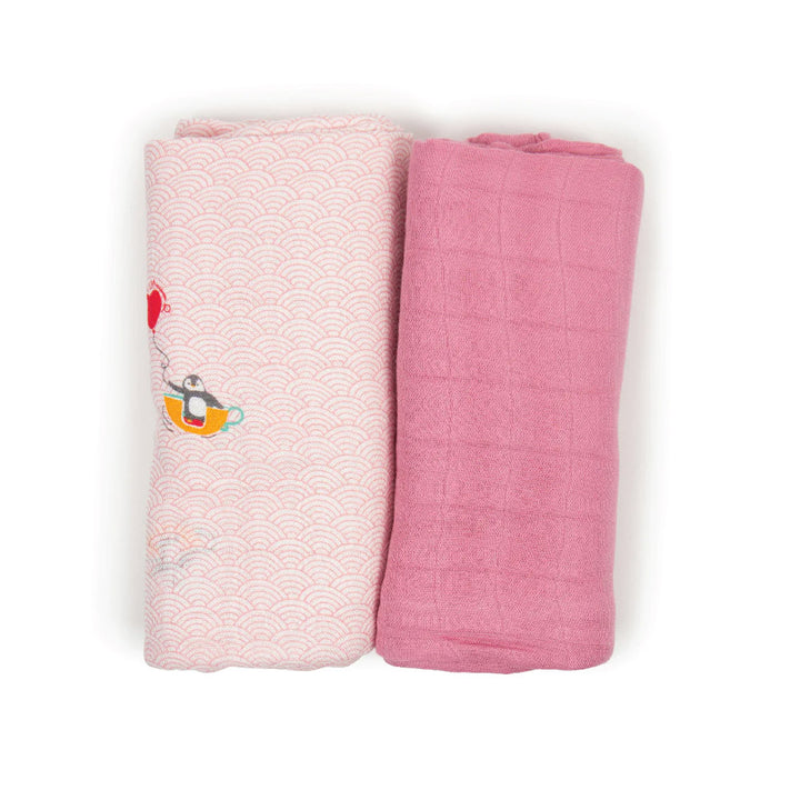 Little Rei x Maison Q Swaddle (2pcs) - 4 Designs