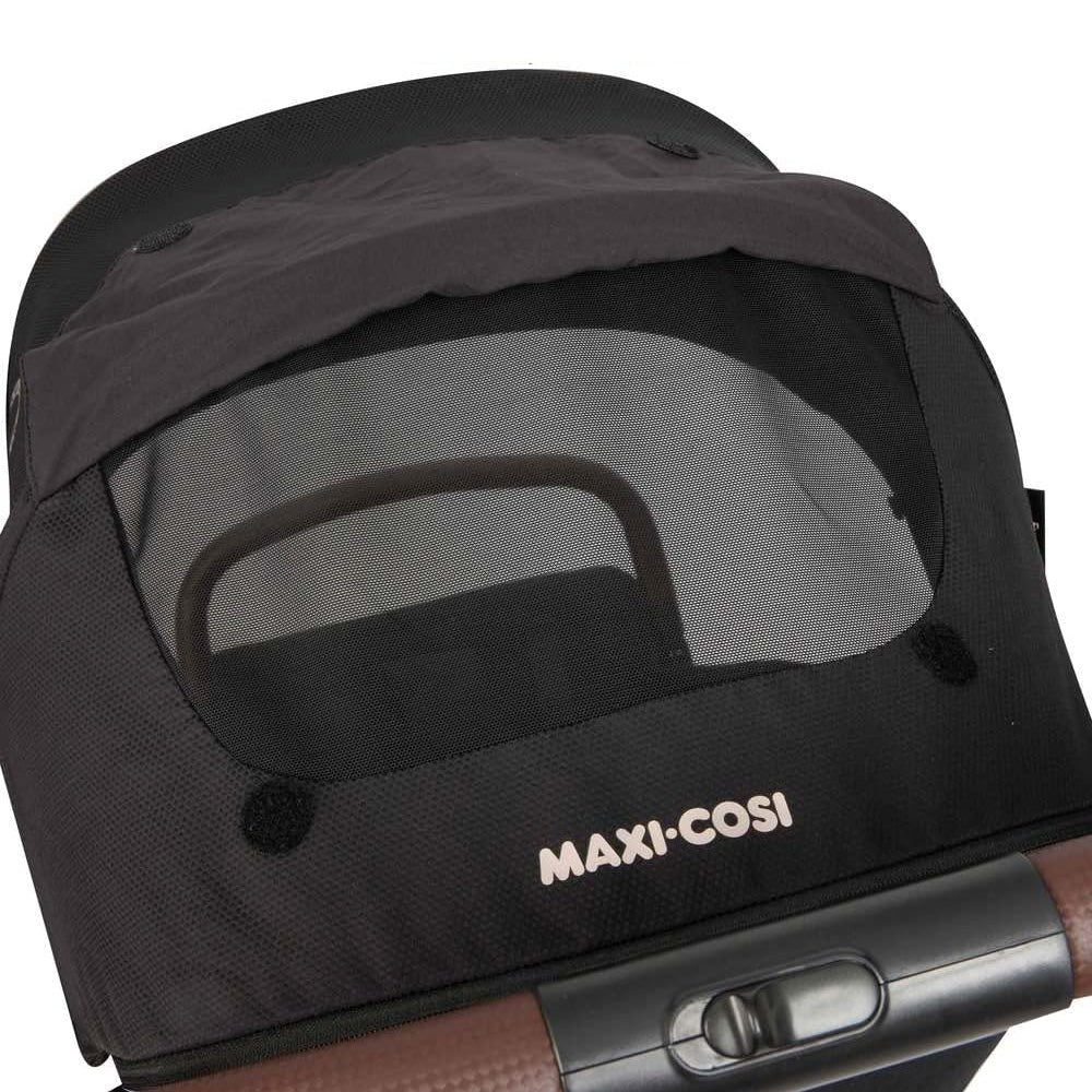 Maxi-Cosi Eva2 Ultra Compact Stroller - Essential Black Champagne/Essential Graphite (Online Exclusive)