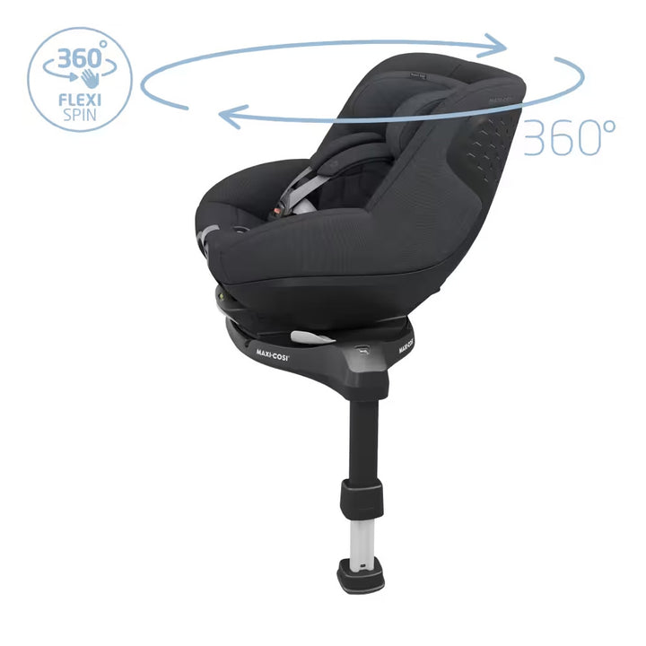 Maxi-Cosi Pearl 360 Pro Car Seat - Authentic Black/Authentic Graphite