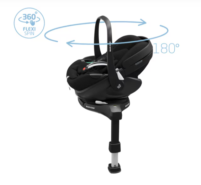 Maxi Cosi Pebble 360 Pro² Car Seat - Essential Black/Essential Graphite