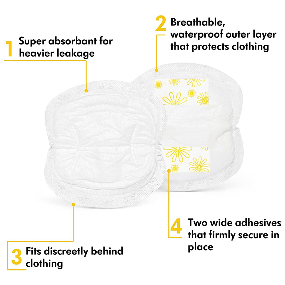 Medela Safe & Dry™ Disposable Nursing Pads - 30s / 60s