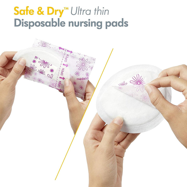 Medela Safe & Dry™ Ultra Thin Disposable Nursing Pads (30s)