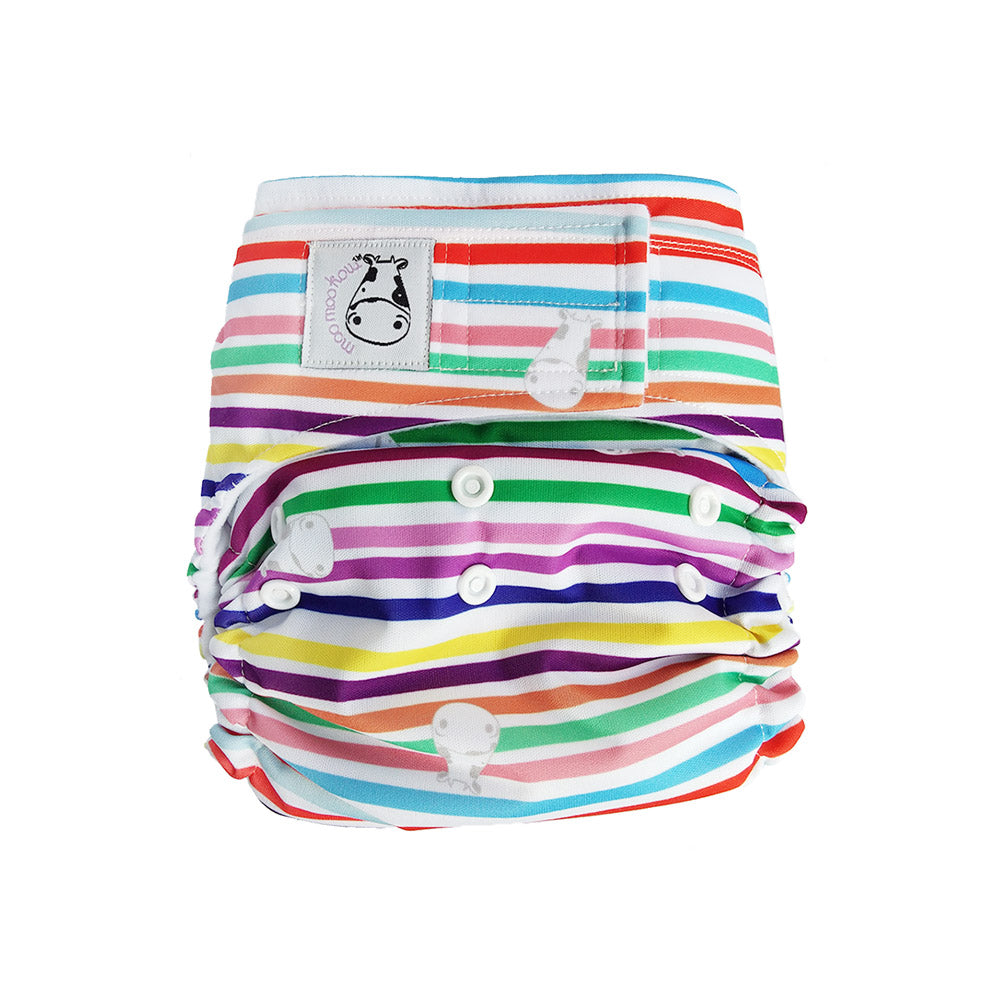 MooMooKow Cloth Diaper Aplix (One Size) - Various Designs