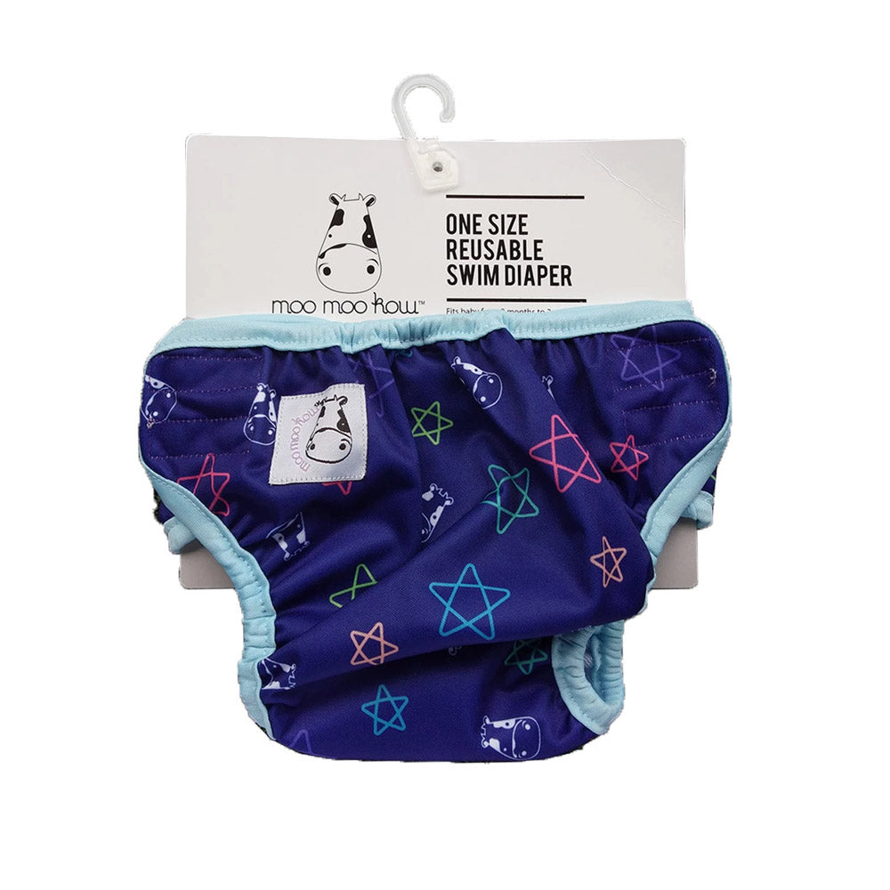 MooMooKow Reusable Swim Diaper (One Size) - Various Designs