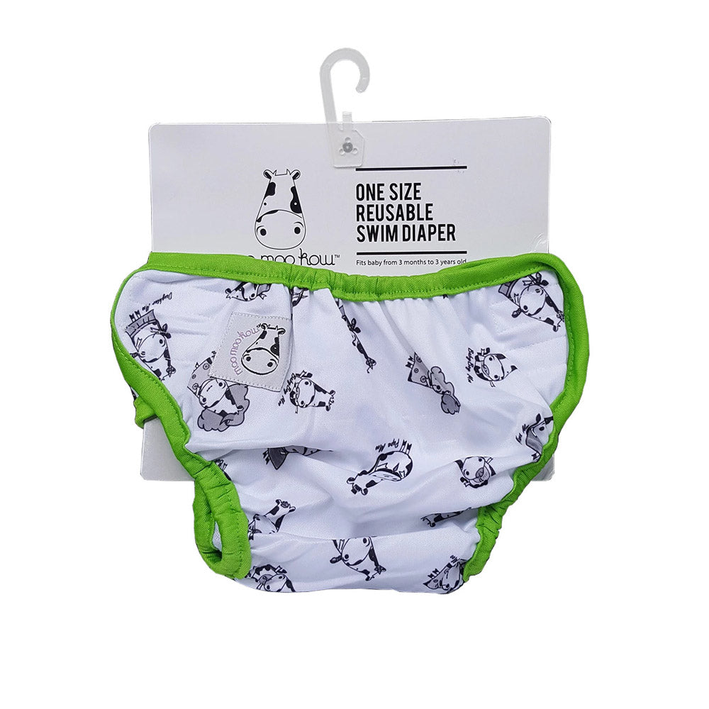 MooMooKow Reusable Swim Diaper (One Size) - Various Designs