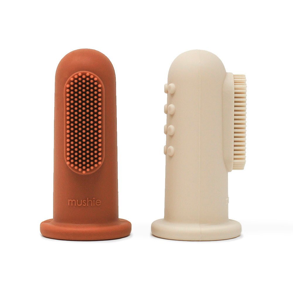 Mushie Finger Toothbrush - 4 Colors
