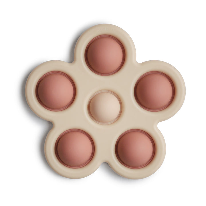 Mushie Flower Press Toy - 3 Colors