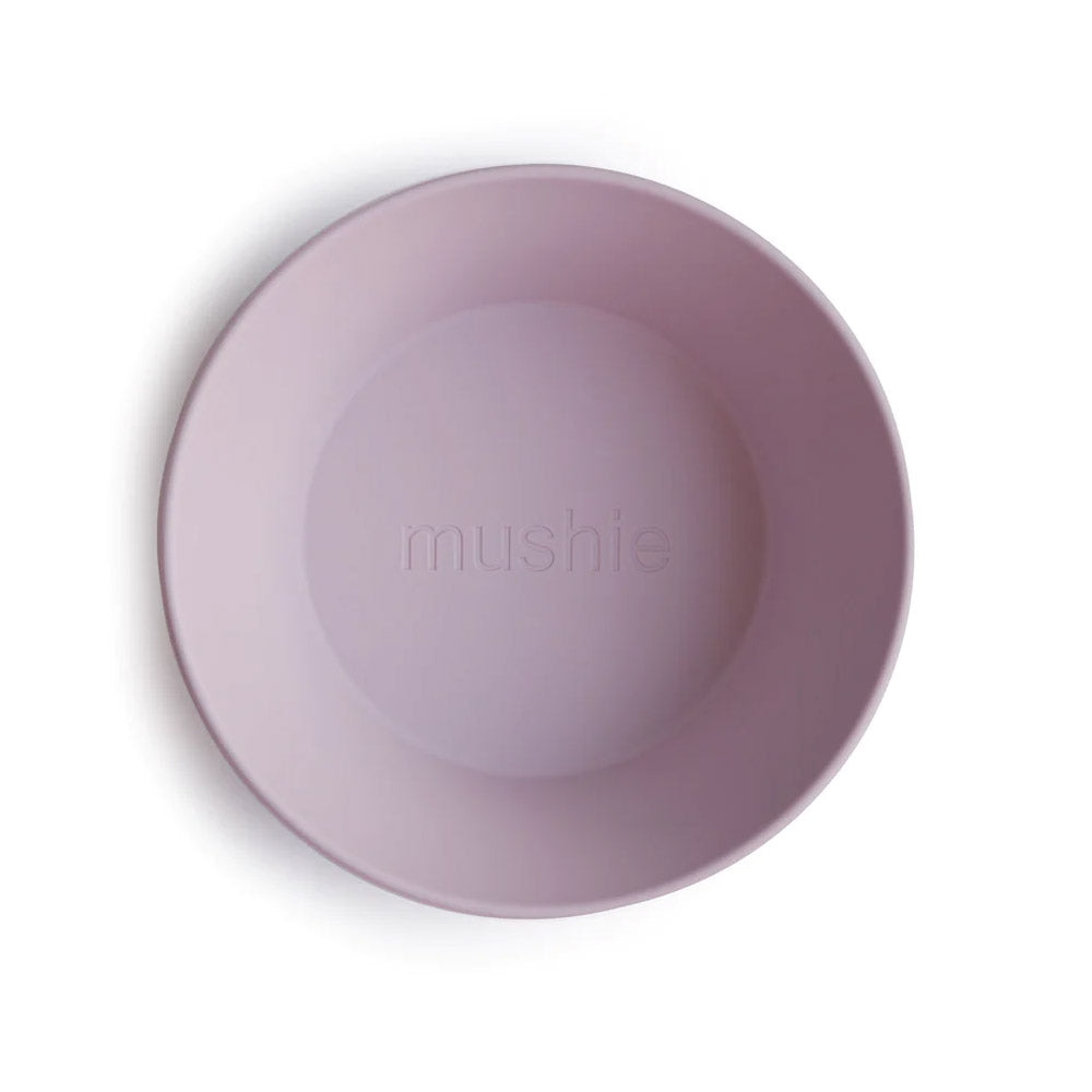 Mushie Round Dinnerware Bowls (Set of 2) - 7 Colors