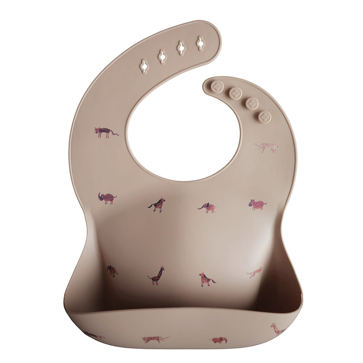 Mushie Silicone Baby Bib - 12 Colors