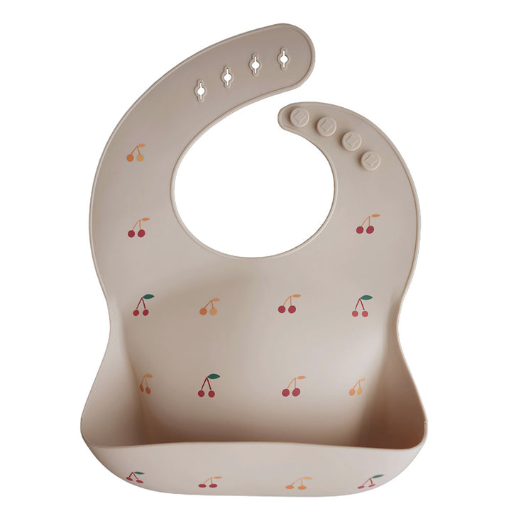 Mushie Silicone Baby Bib - 12 Colors