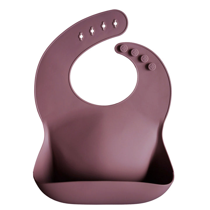 Mushie Silicone Baby Bib - 12 Colors