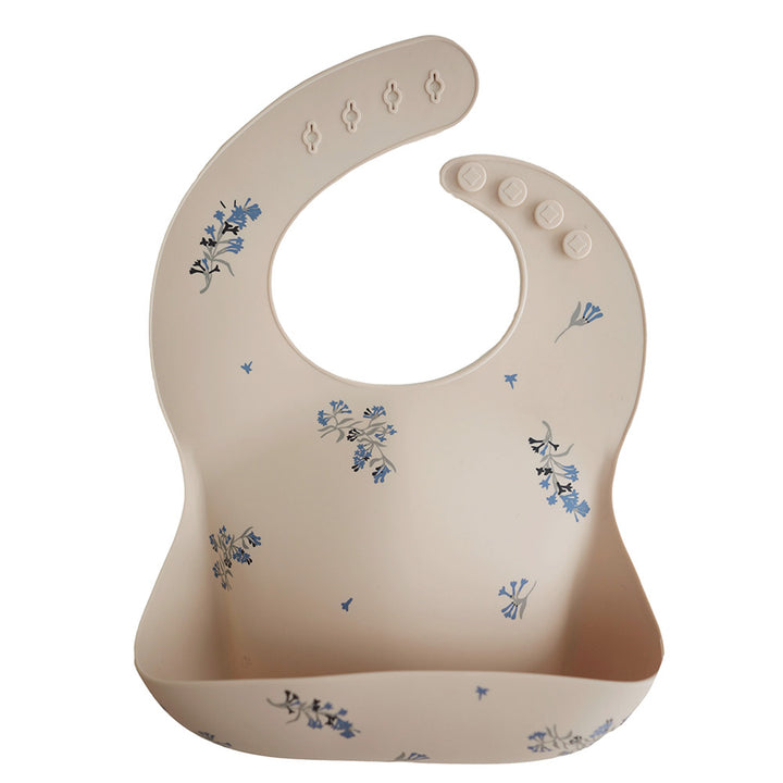 Mushie Silicone Baby Bib - 12 Colors