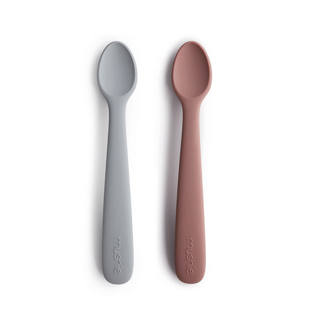 Mushie Silicone Feeding Spoon (Set of 2) - 4 Colors