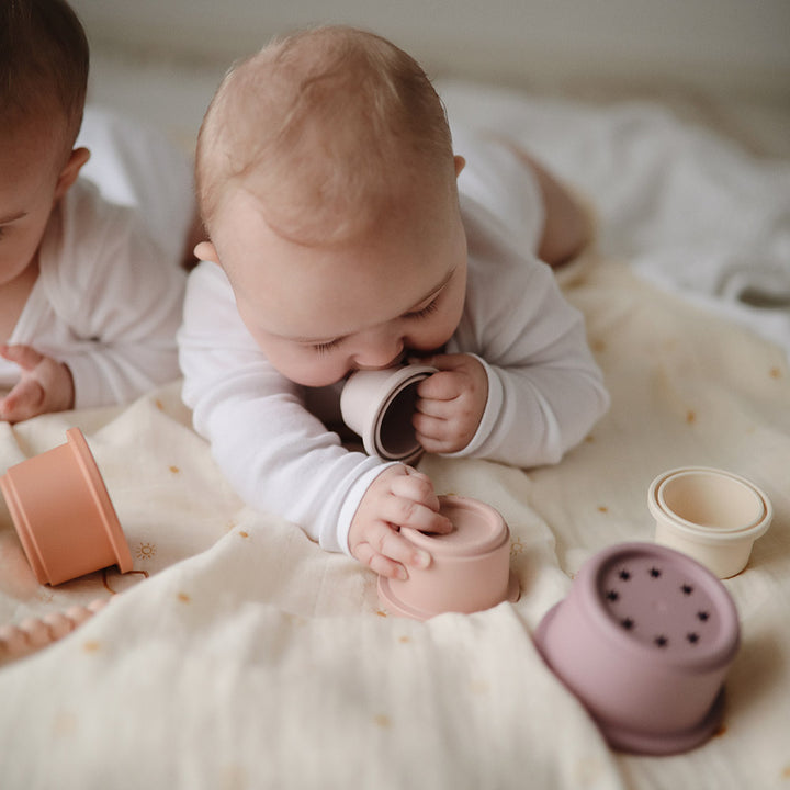 Mushie Stacking Cup Toy - 4 Colors