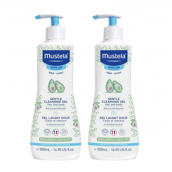 Mustela Gentle Cleansing Gel for Hair & Body with Avocado (500ml)