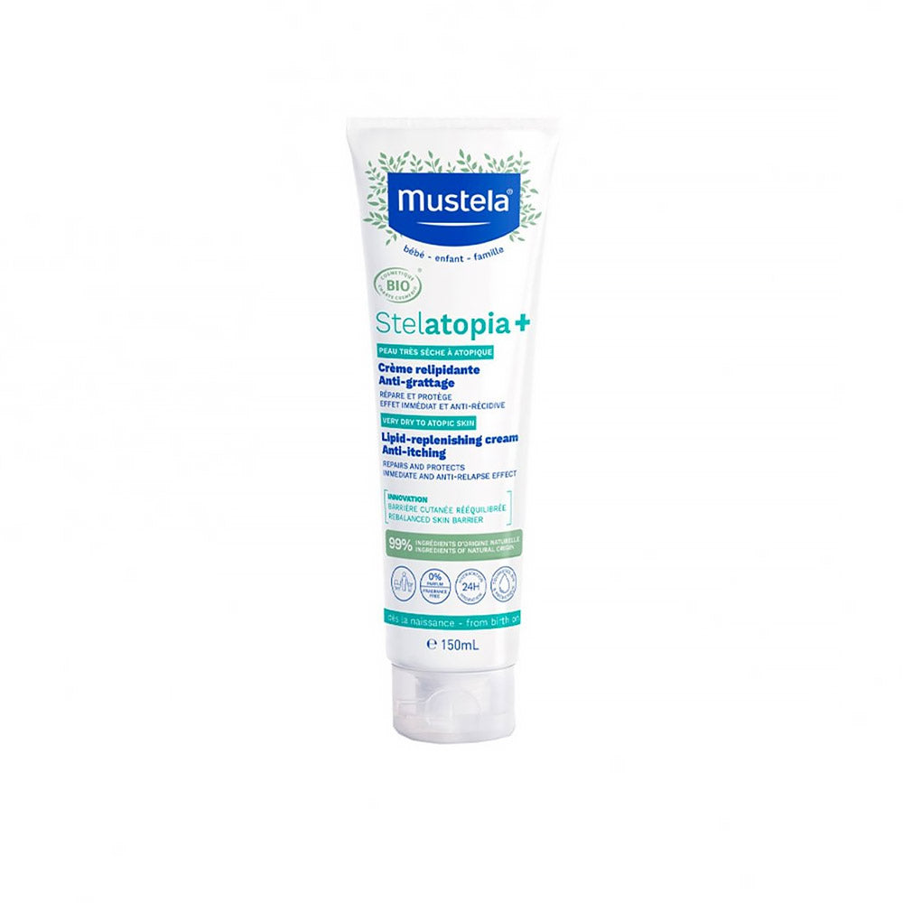 Mustela Stelatopia+ Lipid-Replenishing Cream - 150ml / 300ml
