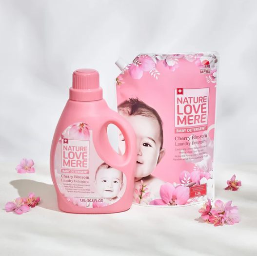 Nature Love Mere Laundry Detergent & Softener | Cherry Blossom