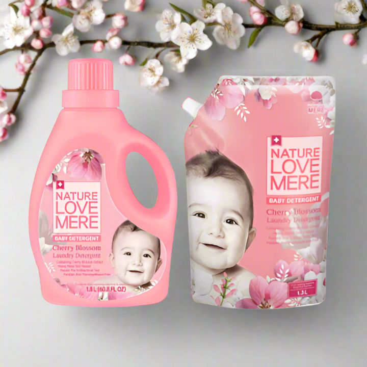 Nature Love Mere Laundry Detergent & Softener | Cherry Blossom