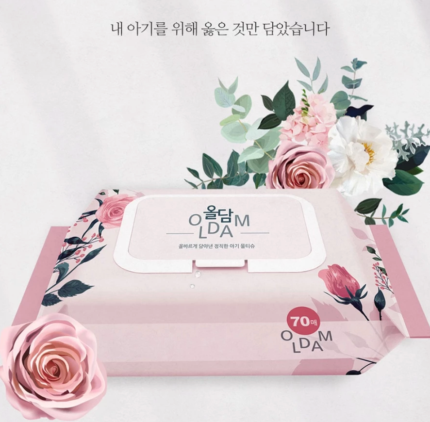 OLDAM Anti Bacterial Wipes | Carton Deal 70pcs x 9 packs | Contains Ethanol Kills 99.9% Germs