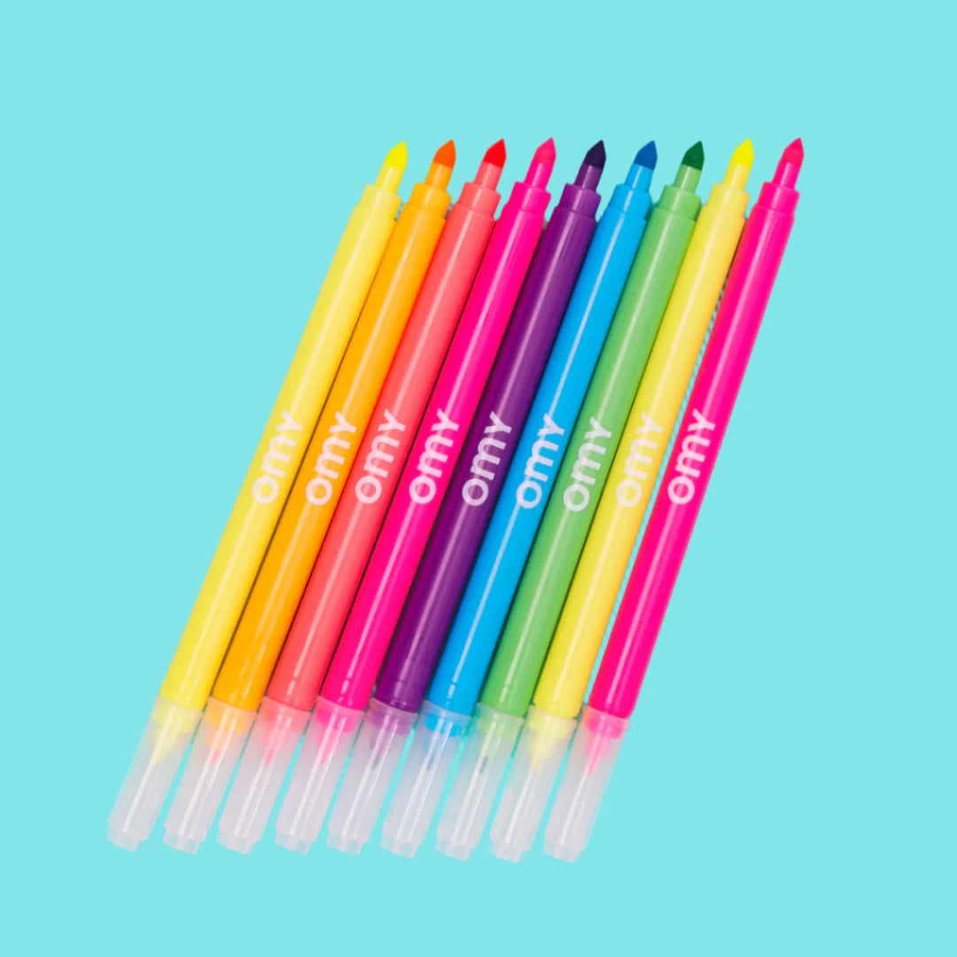 OMY 9 Markers - Neon